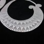 Thai Hill Tribe Earrings Fine Silver Ohrringe Schmuck Spiral Elegant ER147