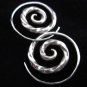 Thai Hill Tribe Earrings Fine Silver Spirale ohrringe Argento ORECCHINI ER39