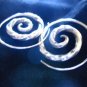 Thai Hill Tribe Earrings Fine Silver Spirale ohrringe Argento ORECCHINI ER39