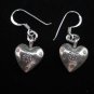 Thai Hill Tribe Earrings Fine Silver Ohrringe Schmuck Argento Tribal Heart Mind