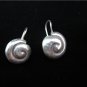 Thai Hill Tribe Earrings Fine Silver Handmade Spiral snails sea shells
