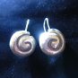 Thai Hill Tribe Earrings Fine Silver Handmade Spiral snails sea shells