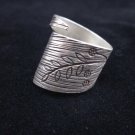 Fine Pure Silver Rings Hill tribe Thai karen Olive Ασημένια δαχτυλίδια ελιά