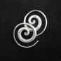 Thai Hill Tribe Earrings Fine Silver Spirale Silber ohrringe della ORECCHINI