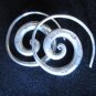 Thai Hill Tribe Earrings Fine Silver Spirale Silber ohrringe della ORECCHINI