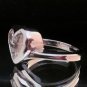 Fashion Stainless Steel Ring Size 8 Woman Wedding Heart CZ anello ringe 7