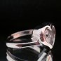 Fashion Stainless Steel Ring Size 8 Woman Wedding Heart CZ anello ringe 7