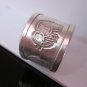 Fine Silver Rings Hill tribe Karen Argento Anello Band Elephant Engraved L17
