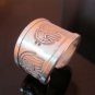 Fine Silver Rings Hill tribe Karen Argento Anello Band Elephant Engraved L17