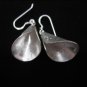 Thai Hill Tribe Earrings Fine Silver Handmade tube shape spiral flower