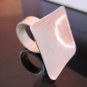 Fine Silver Rings Hill tribe Karen Argento Anello Square Kite Craft Jewelry L10