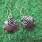 Thai Hill Tribe Earrings Fine Silver Fashion Drop Dangle Spiral Rounds CS124594