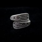 Fine Silver Rings Fashion Jewelry Ethno Argento Anello Tribal Band strap embrace