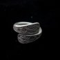 Fine Silver Rings Fashion Jewelry Ethno Argento Anello Tribal Band strap embrace