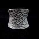 Fine Silver Rings Fashion Jewelry Ethno Argento Anello Curtain Opera quadrangle