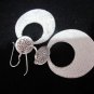 Thai Hill Tribe Earrings Fine Silver Handcrafted Sand ELEGANT E133