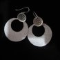 Thai Hill Tribe Earrings Fine Silver Handcrafted Sand ELEGANT E133