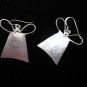 Fine Silver Earrings Ohrringe Schmuck Argento Art drop dangle Thai Heart Lock