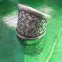 Fine Silver Rings Argento Anello Schmuck Welle Band By Leelaveera