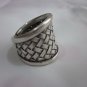 Fine Silver Rings Argento Anello Schmuck Welle Band By Leelaveera