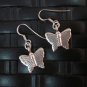 Thai Hill Tribe Earrings Fine Silver argento orecchini oorbellen Butterfly cute