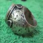 Islamic ring 925 Sterling Silver Ayat Prophet engraved Handmade Turquoise 44601