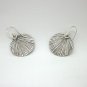 Fine Silver Earrings Ohrringe Argento ORECCHINI Plain Round Classic Stylish