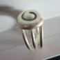 Fine Silver Rings Hill tribe Karen Argento Anello Vintage Snail Spiral Roll L09