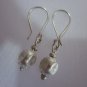 Fine Fashion Silver Earrings Ohrringe Hill Tribe HAMMERED ball Tribal Dangle