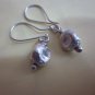 Fine Fashion Silver Earrings Ohrringe Hill Tribe HAMMERED ball Tribal Dangle