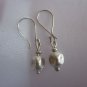 Fine Fashion Silver Earrings Ohrringe Hill Tribe HAMMERED ball Tribal Dangle