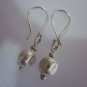 Fine Fashion Silver Earrings Ohrringe Hill Tribe HAMMERED ball Tribal Dangle