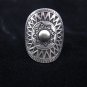 Fine Silver Rings Solid Hill tribe Thailand Karen Tribal Gothic Argento Anello