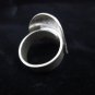 Fine Silver Rings Solid Hill tribe Thailand Karen Tribal Gothic Argento Anello