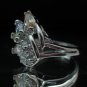 Fashion Brass Ring Size 7 Precious Woman Multi color CZ Wedding anello ringe 8