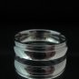 Fashion Stainless Steel Ring Size 8 Woman Men Band Wedding CZ anello ringe 13