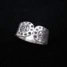 Fine Fashion Silver Rings Hill tribe Thai karen Tribal Ohm चांदी के छल्ले 