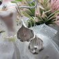 Thai Hill Tribe Earrings Pure Fine Silver Ethnic Orchid Pedal floral Flower R524