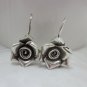 Thai Hill Tribe Earrings Pure Fine Silver Ethnic Flower Bridal Friend Party R531
