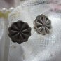 Thai Hill Tribe Stud Earrings Pure Fine Silver Ethnic Fan Clasp Unisex R527