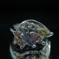 Fashion Brass Ring Size 7 Precious Woman Wedding Multi color CZ anello ringe 9