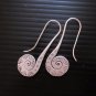 Fine Silver Earrings Karen Vintage Fashions Dangle Tribal Spiral Stick CS1312592
