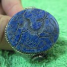 Islamic Rings 925 Sterling Silver Handmade Lapis mens Guardian engraved 44602