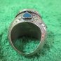 Islamic Rings 925 Sterling Silver Handmade Lapis mens Guardian engraved 44602
