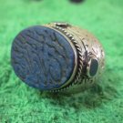 Islamic Rings 925 Sterling Silver Handmade Lapis mens Prophet engraved 44603