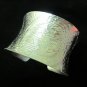 Fine Silver Bracelet Bangle Cuff Vintage Hammered Silber Armband B27
