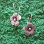 Fine Silver Earrings Hill Tribe Karen Fashions Dangle Little Flowers CS91259E111