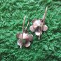 Fine Silver Earrings Hill Tribe Karen Fashions Dangle Little Flowers CS91259E111