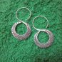 Fine Silver Earrings Hill Tribe Karen Fashions Dangle 8 Spiral Roll Handcrafted