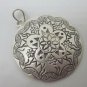 Fine Silver Pendants Flower & Plant Floral Mandala Attraction Stylish Jewelry